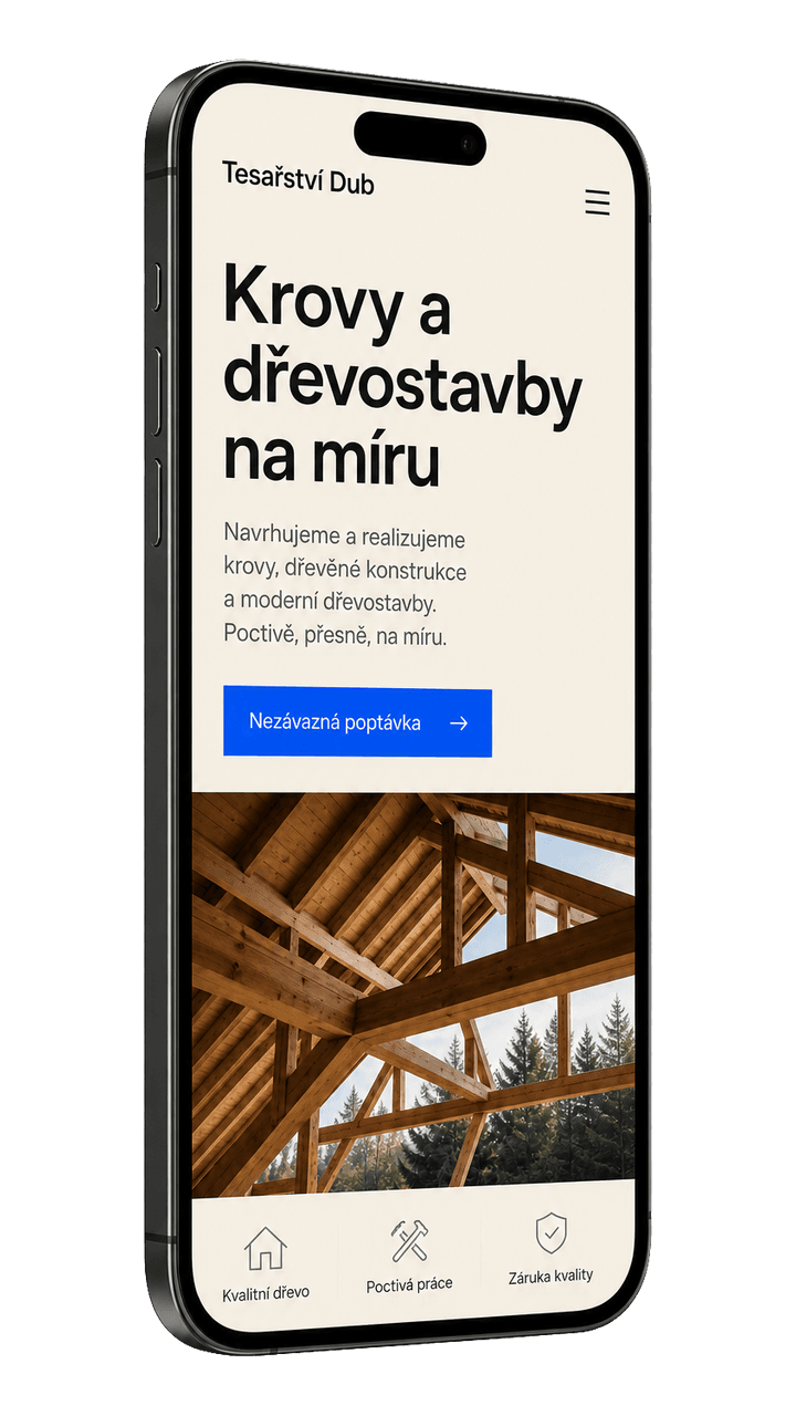 Mobilní verze webu