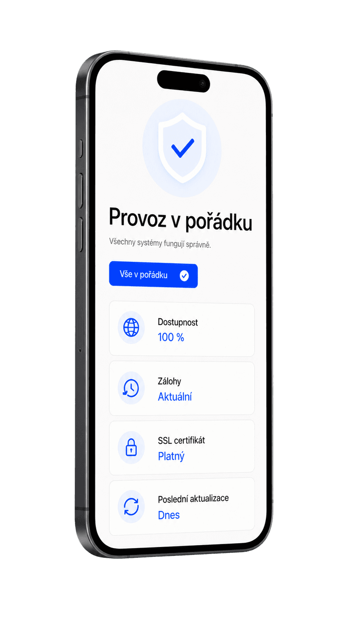 Mobilní verze webu
